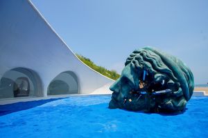 [Daniel Arsham][0], _Unearthed Bronze Eroded Melpomene_ (2021). Bronze. Courtesy UCCA Center for Contemporary Art.


[0]: https://ocula.com/artists/daniel-arsham/